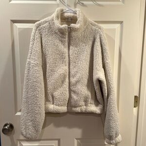 Garage faux sherpa jacket